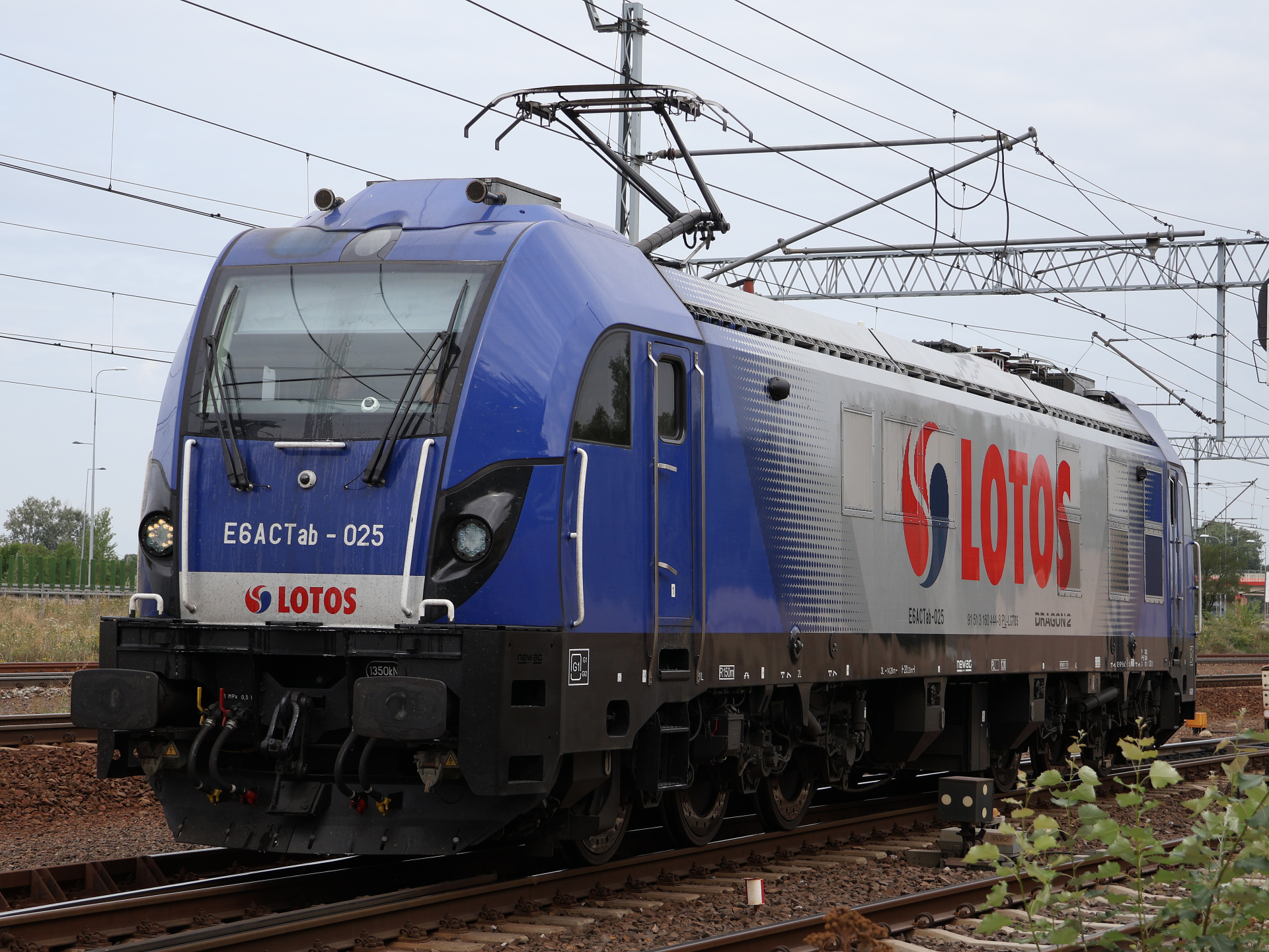 E6ACTab-025, LOTOS Kolej (Vehicles » Trains and Locomotives » Newag E6ACTa Dragon 2)
