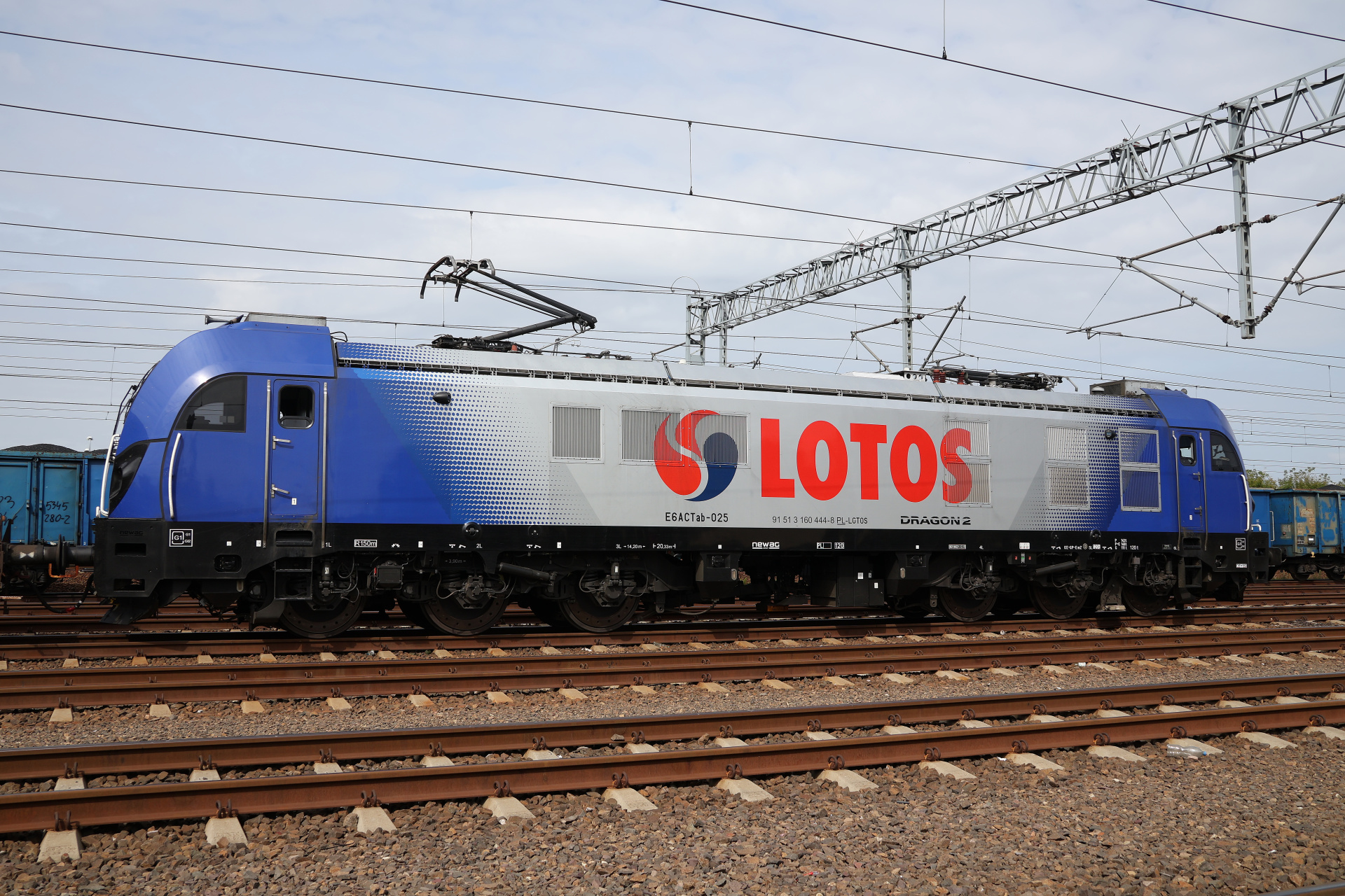 E6ACTab-025, LOTOS Kolej (Vehicles » Trains and Locomotives » Newag E6ACTa Dragon 2)