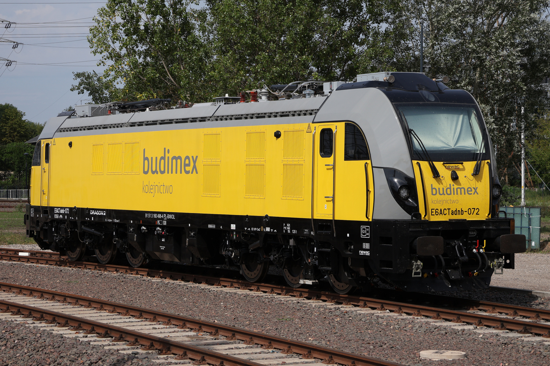 E6ACTadnb-072, Budimex Kolejnictwo (Vehicles » Trains and Locomotives » Newag E6ACTa Dragon 2)