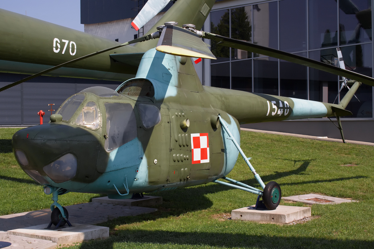 WSK Świdnik SM-1/300 (Mil Mi-1), 1540, Polish Air Force (Aircraft » Dęblin » Air Force Museum)