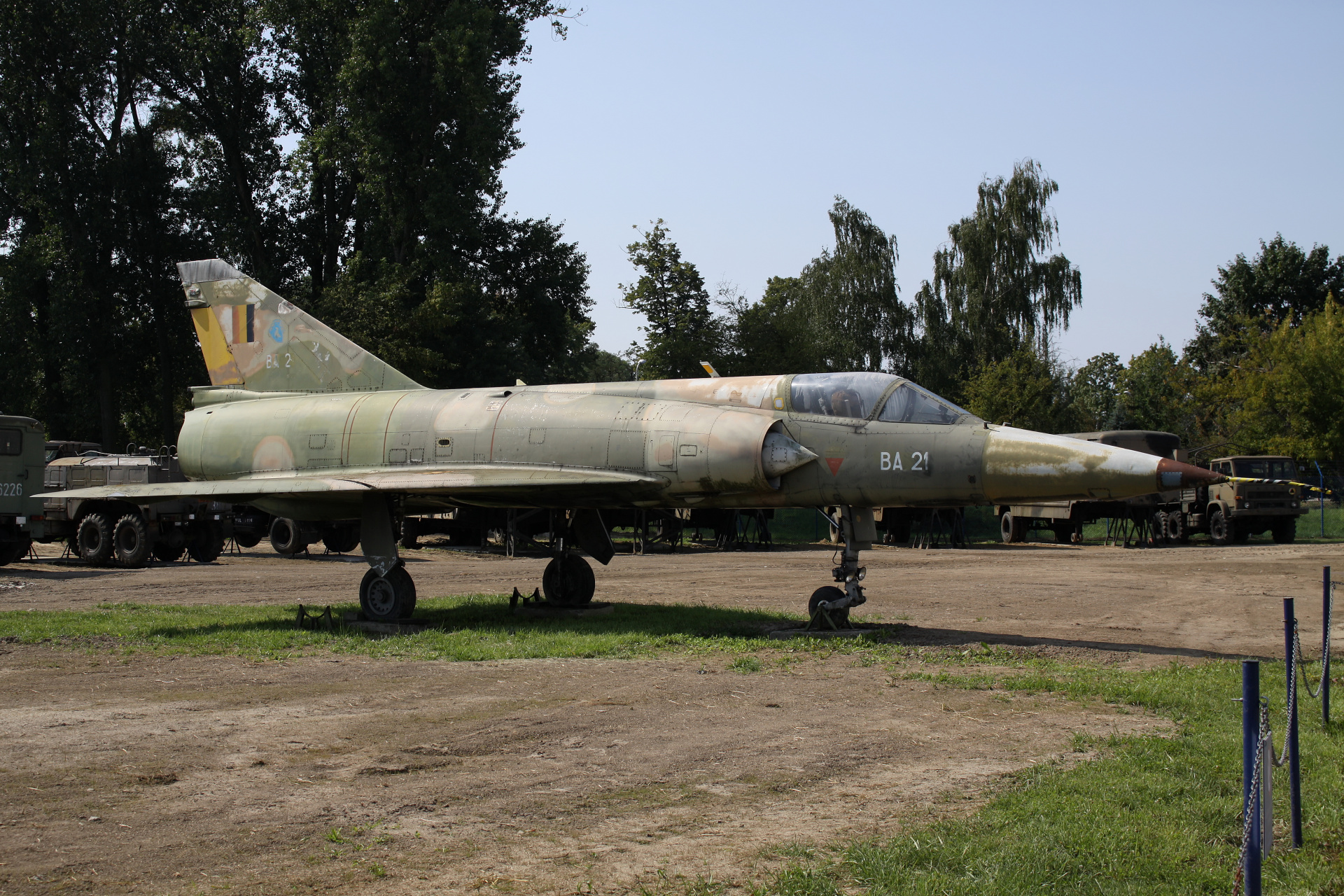 Dassault Mirage 5BA, BA21, Belgian Air Force (Aircraft » Dęblin » Air Force Museum)