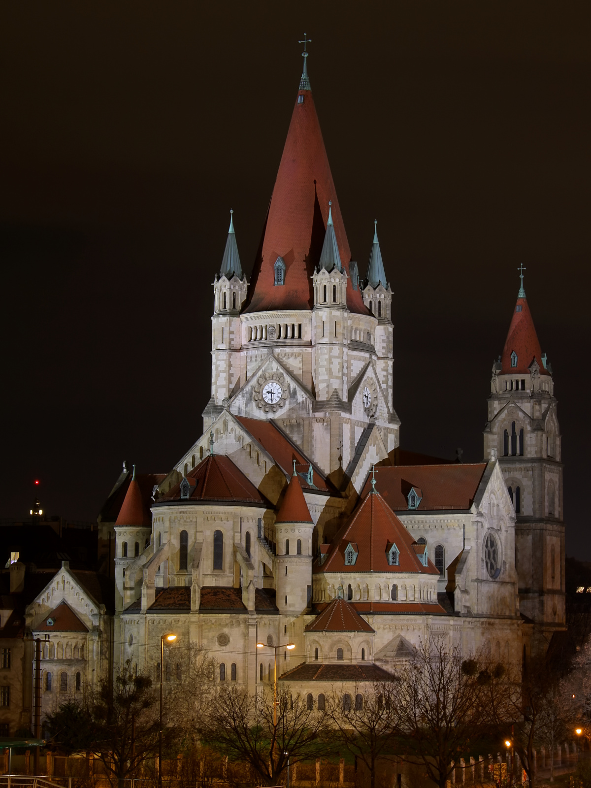 Kirche zum heiligen Franz von Assisi - Kościół Św. Franciszka z Asyżu (Podróże » Wiedeń)