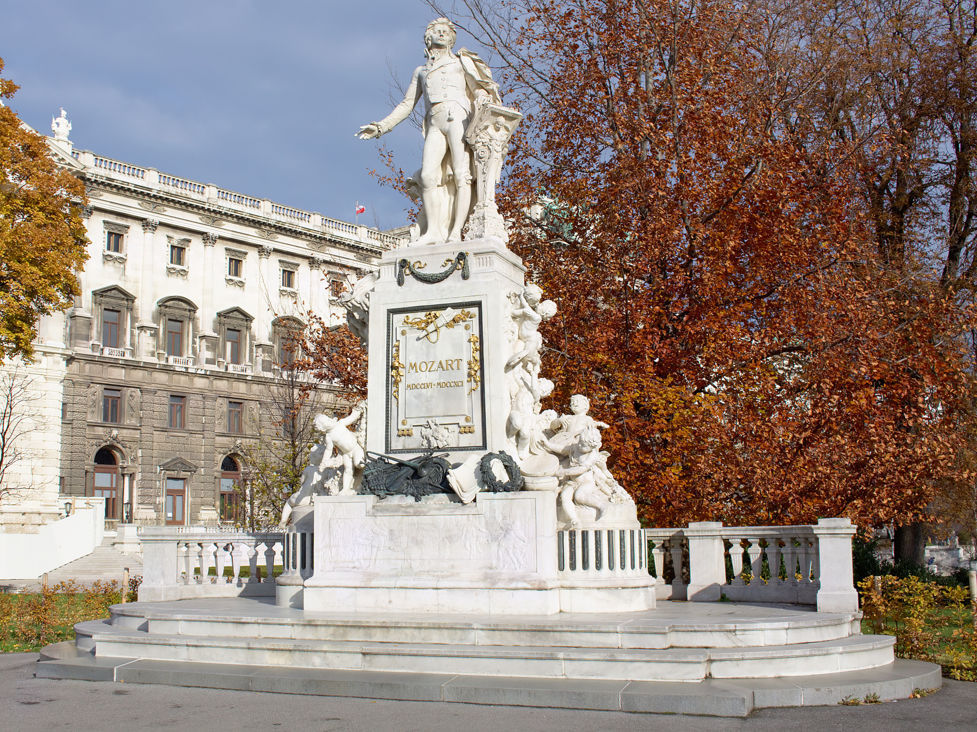 Statua Mozarta (Podróże » Wiedeń)