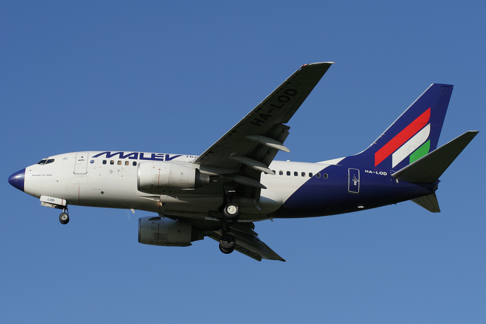 HA-LOD (Aircraft » EPWA Spotting » Boeing 737-600 » Malév Hungarian Airlines)