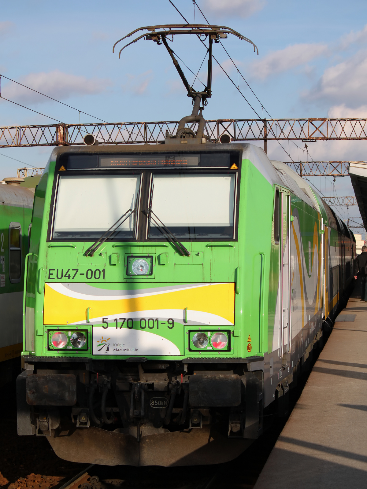P160DC E583 EU47-001 (Hetman) (Vehicles » Trains and Locomotives » Bombardier TRAXX)