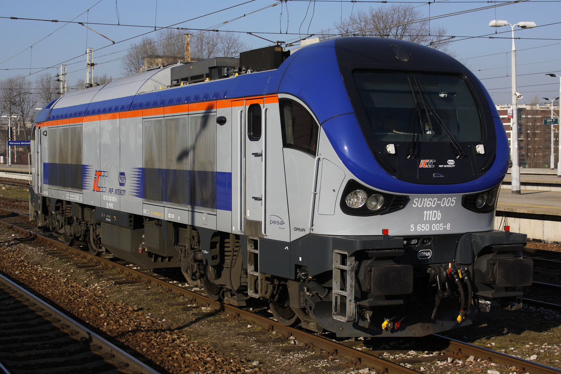 111Db SU160-005 (Vehicles » Trains and Locomotives » Pesa Gama » PKP Intercity)