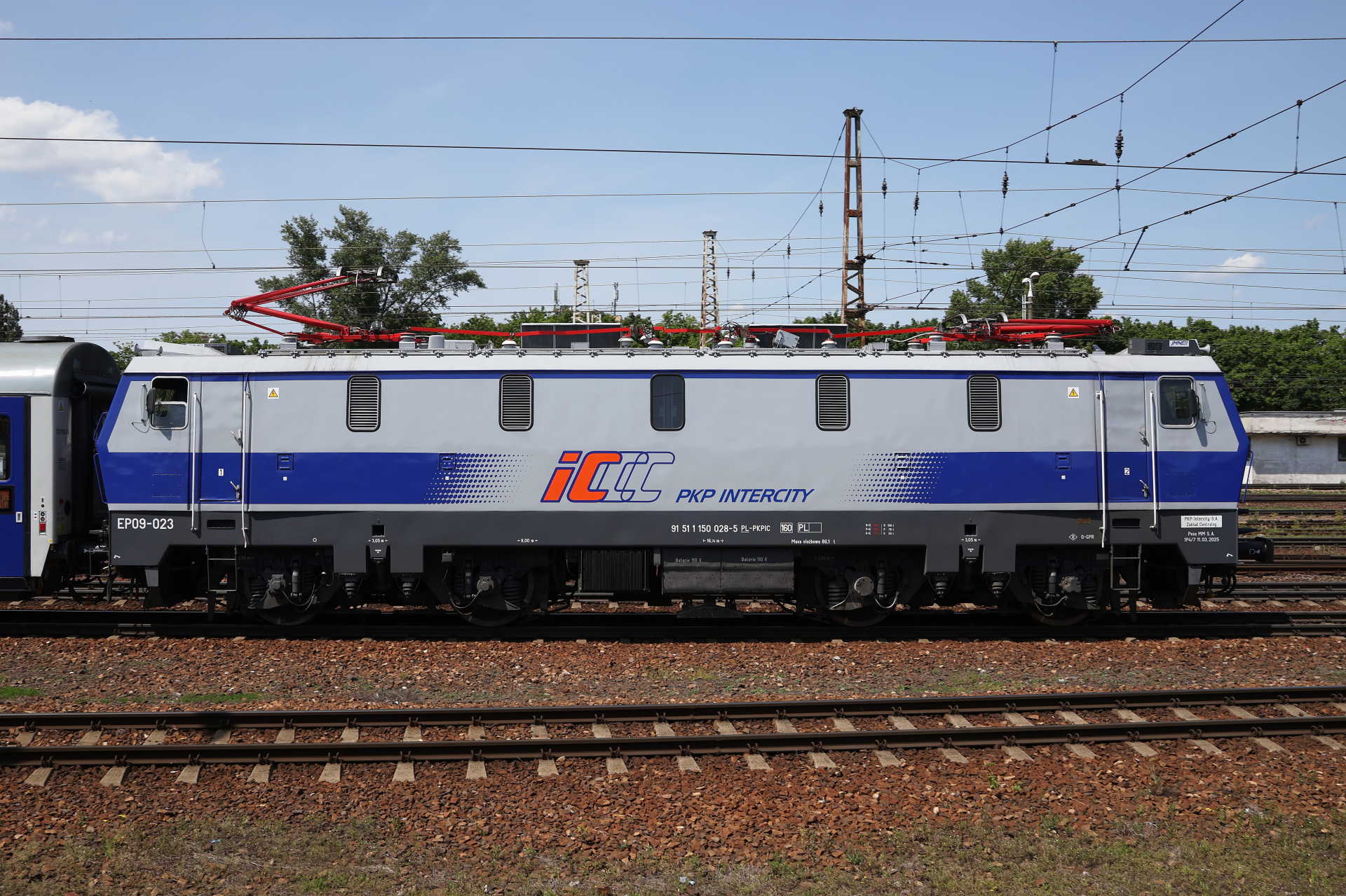 104Ec, EP09-023 (Vehicles » Trains and Locomotives » Pafawag 104E, PKP Intercity)