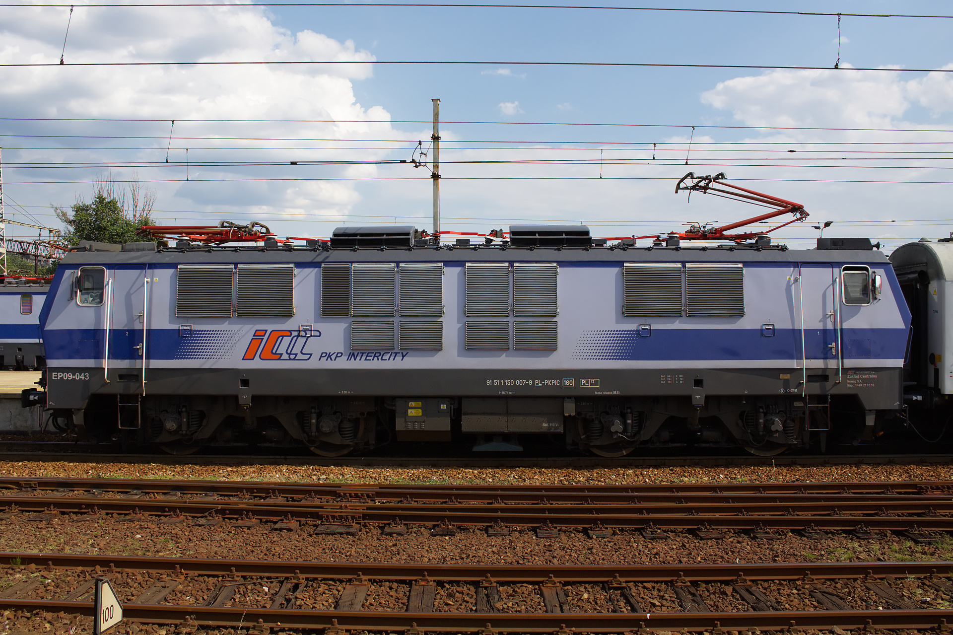 104Ec, EP09-043 (Vehicles » Trains and Locomotives » Pafawag 104E, PKP Intercity)