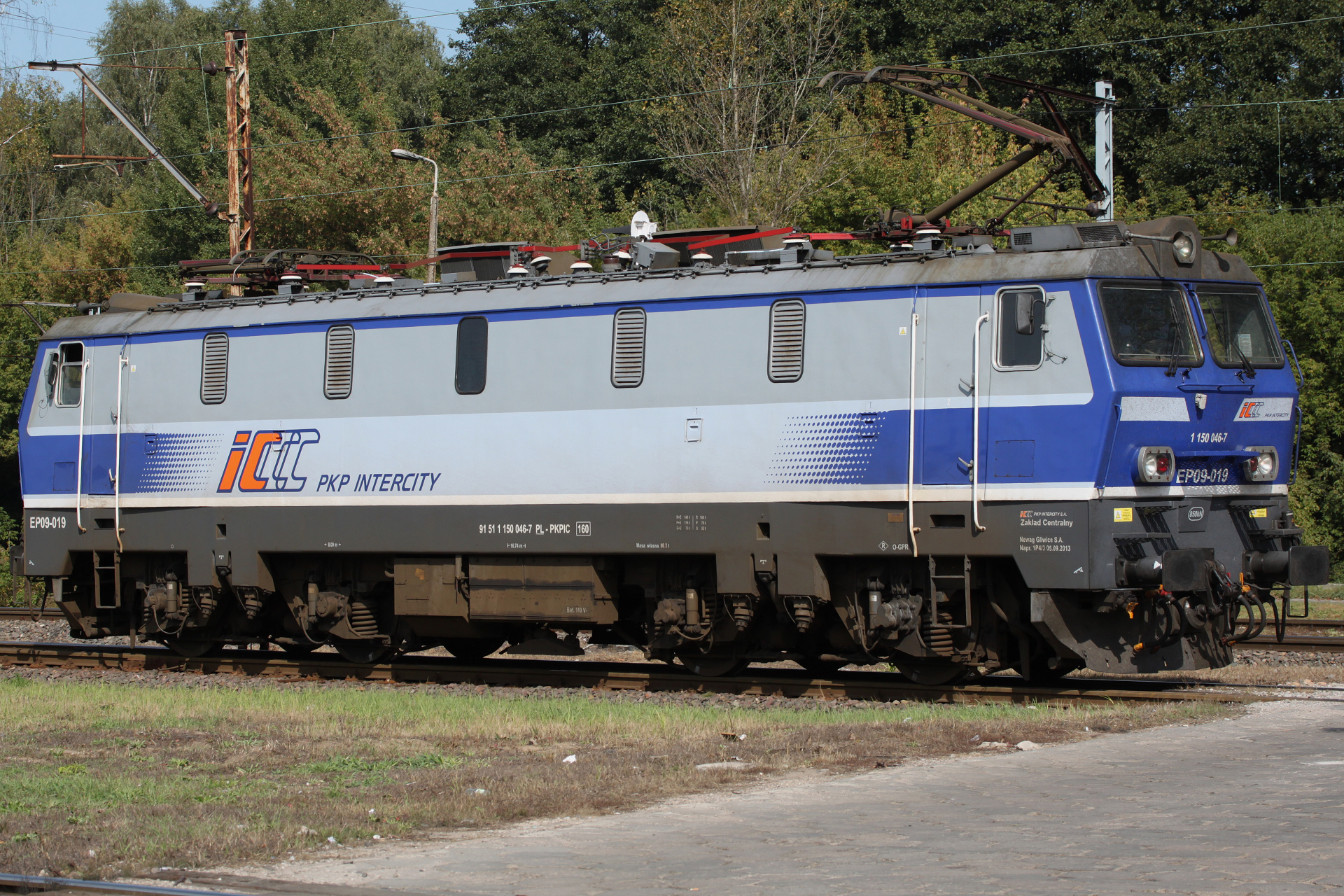 104Ec, EP09-019 (Vehicles » Trains and Locomotives » Pafawag 104E, PKP Intercity)