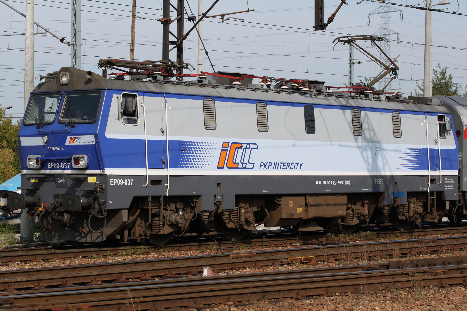 104Ec, EP09-037 (Vehicles » Trains and Locomotives » Pafawag 104E, PKP Intercity)