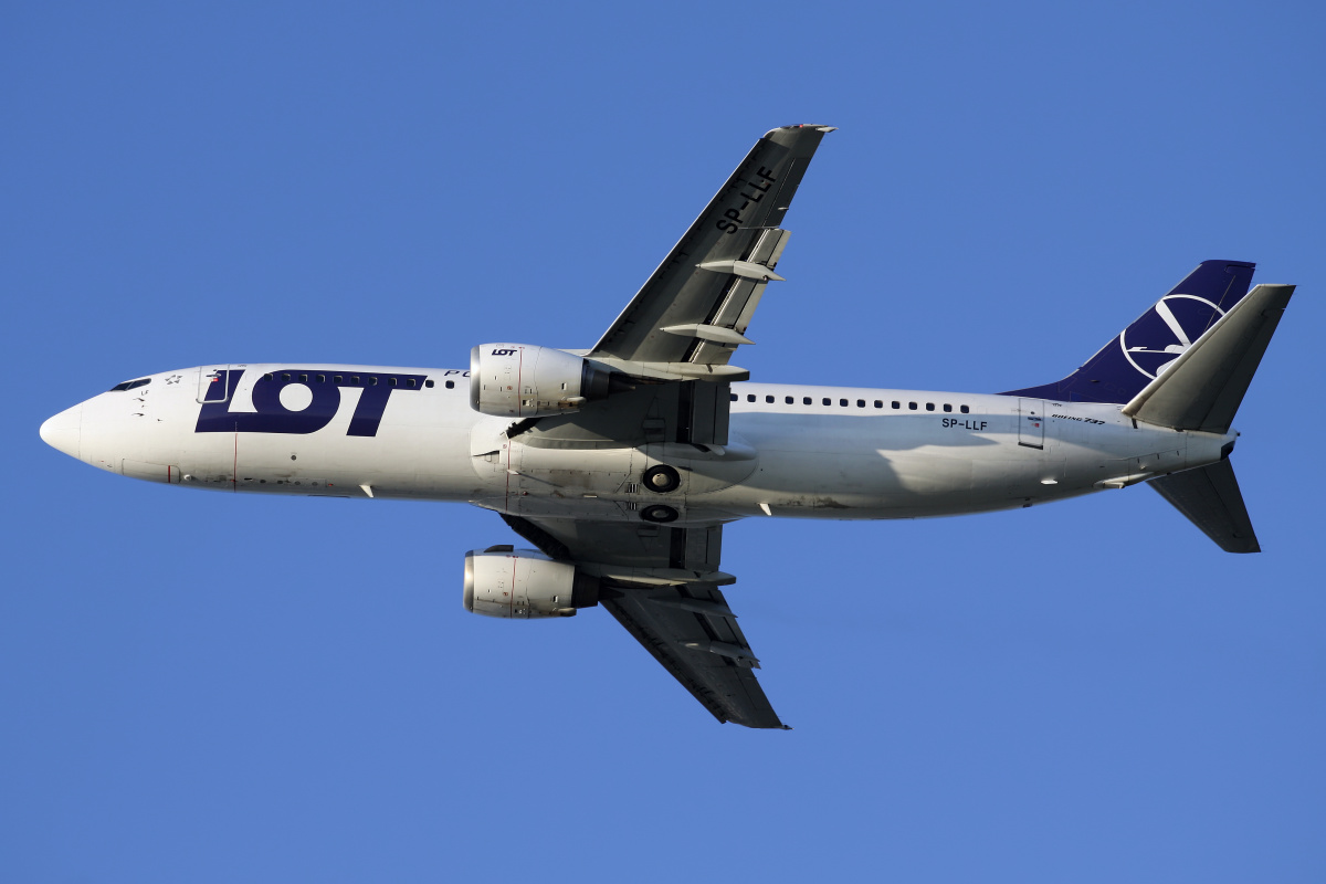 SP-LLF (Samoloty » Spotting na EPWA » Boeing 737-400 » Polskie Linie Lotnicze LOT)