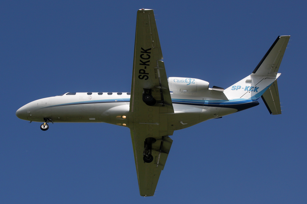 SP-KCK, Jet Service (Samoloty » Spotting na EPWA » Cessna 525 (CitationJet) i pochodne wersje » 525A Citation CJ2 (CitationJet 2))