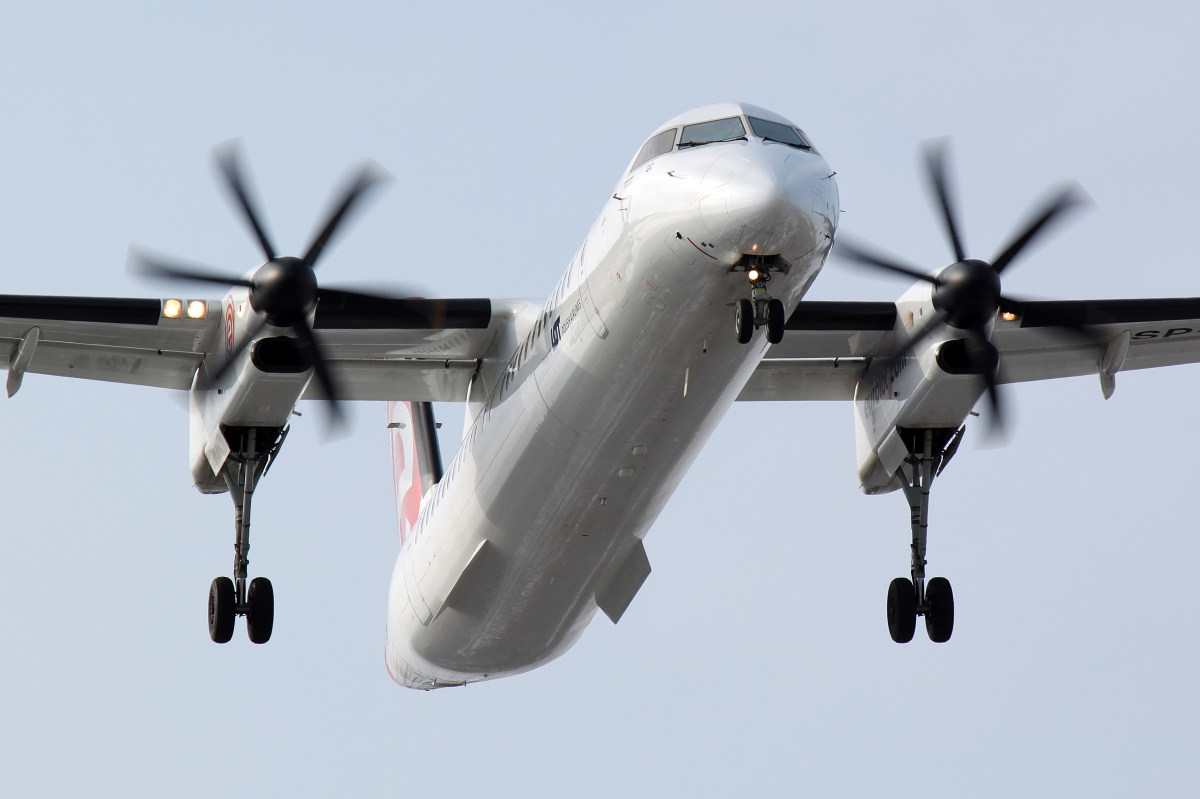 SP-EQC (Samoloty » Spotting na EPWA » De Havilland Canada DHC-8 Dash 8 » EuroLOT)