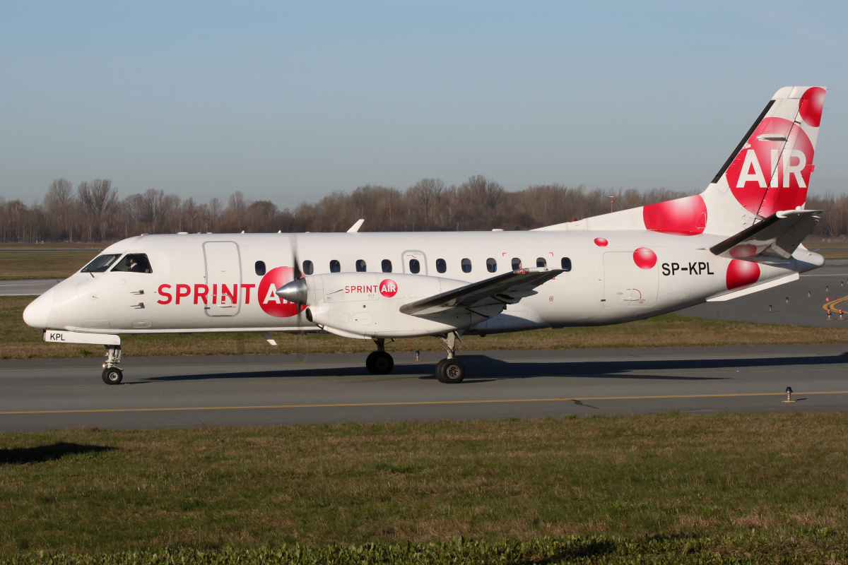 SP-KPL (Samoloty » Spotting na EPWA » Saab 340 » 340A » SprintAir)