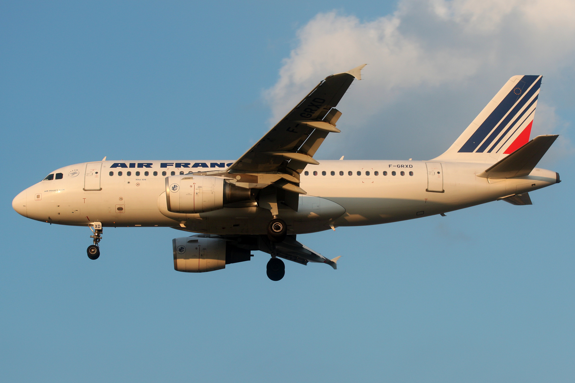 F-GRXD (Aircraft » EPWA Spotting » Airbus A319-100 » Air France)