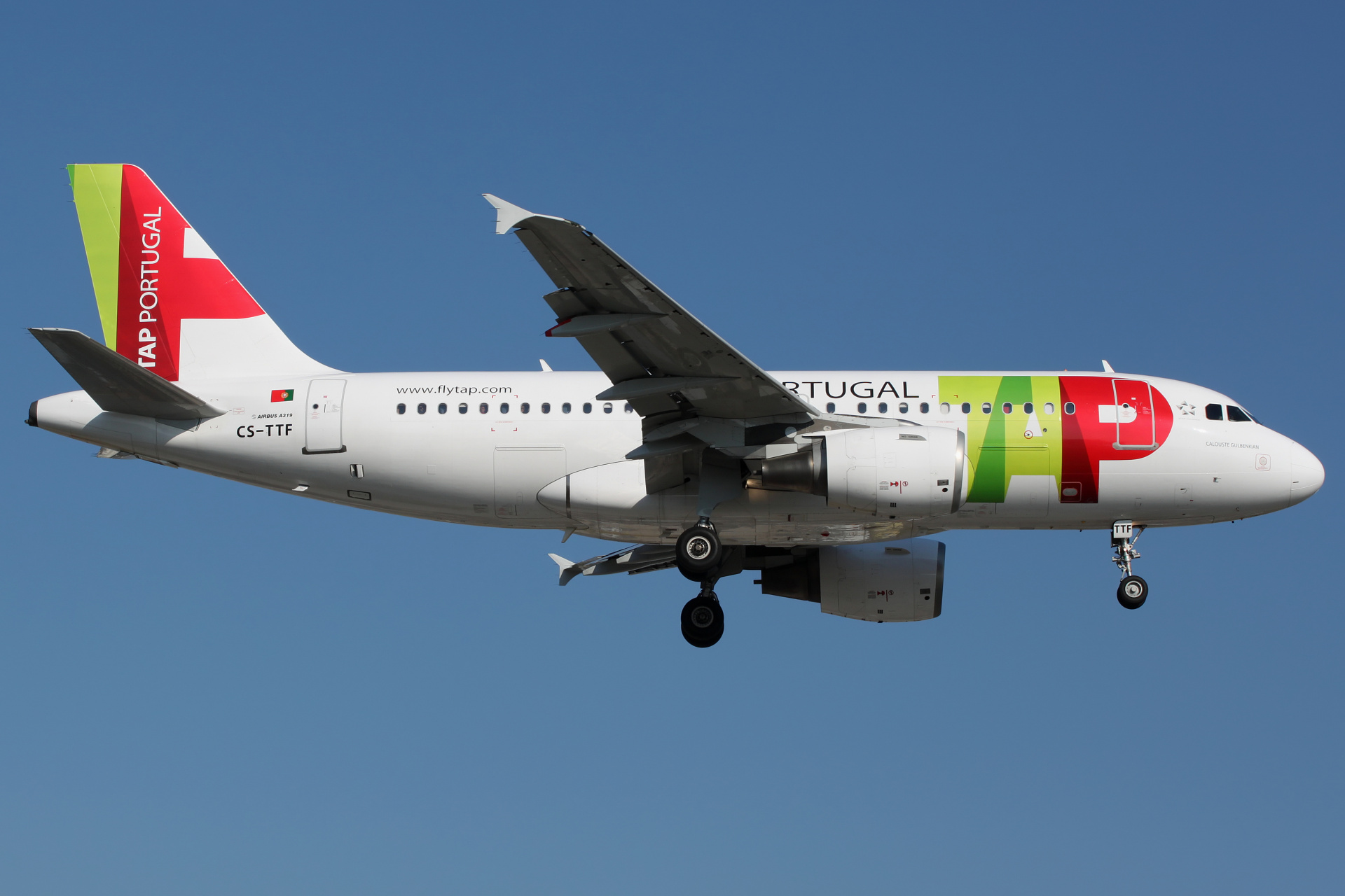 CS-TTF, TAP Air Portugal (Samoloty » Spotting na EPWA » Airbus A319-100)