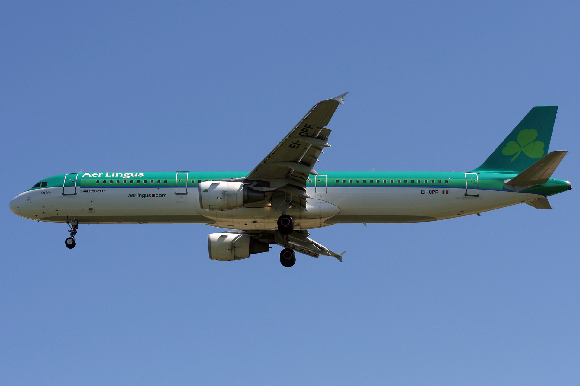 EI-CPF, Aer Lingus (Samoloty » Spotting na EPWA » Airbus A321-200)