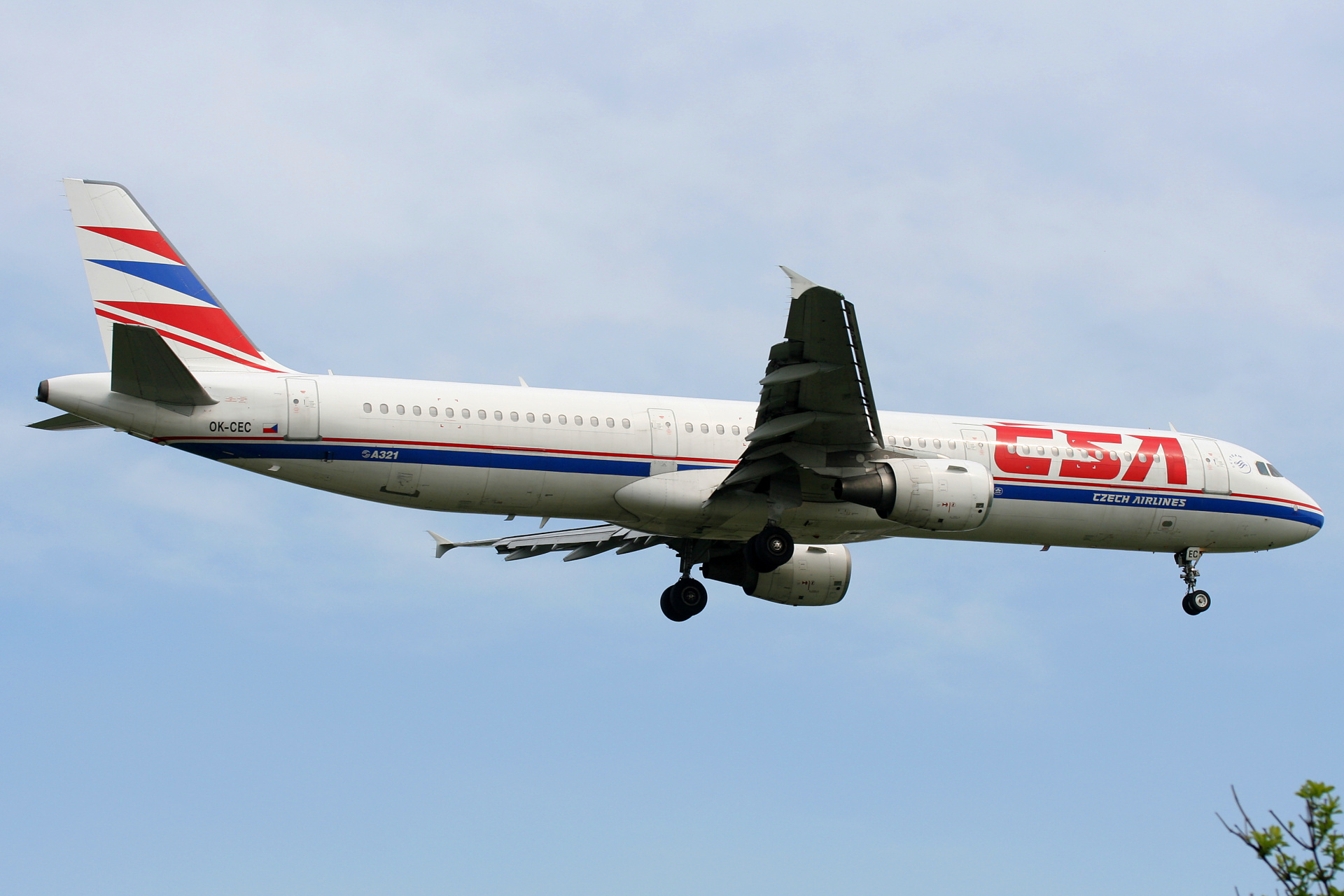 OK-CEC, CSA Czech Airlines (Samoloty » Spotting na EPWA » Airbus A321-200)