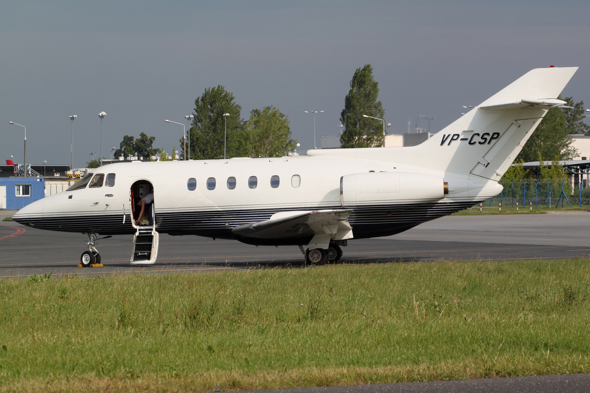 125-800, VP-CSP, Springline (Aircraft » EPWA Spotting » BAe 125 and revisions)