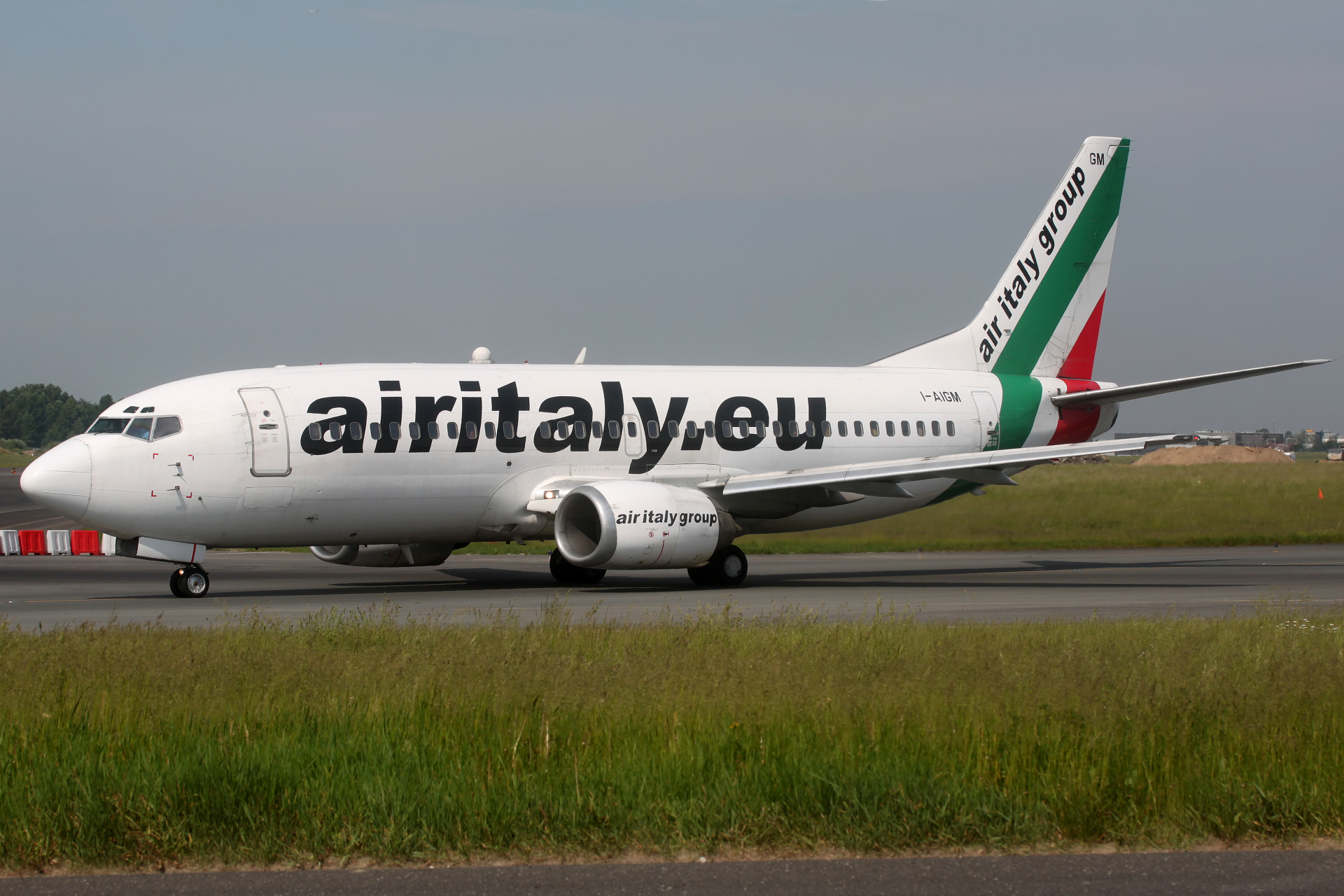 I-AIGM, Air Italy (Samoloty » Spotting na EPWA » Boeing 737-300)