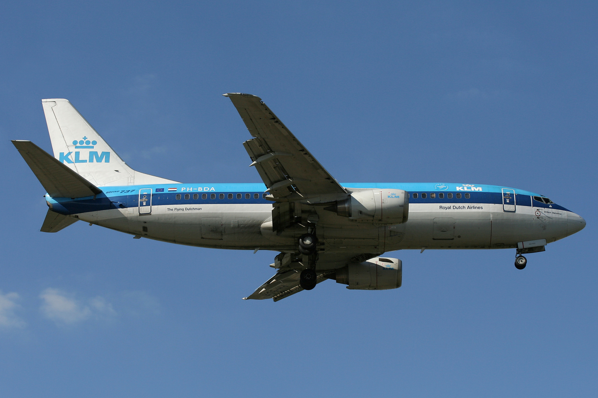 PH-BDA, KLM Royal Dutch Airlines (Samoloty » Spotting na EPWA » Boeing 737-300)