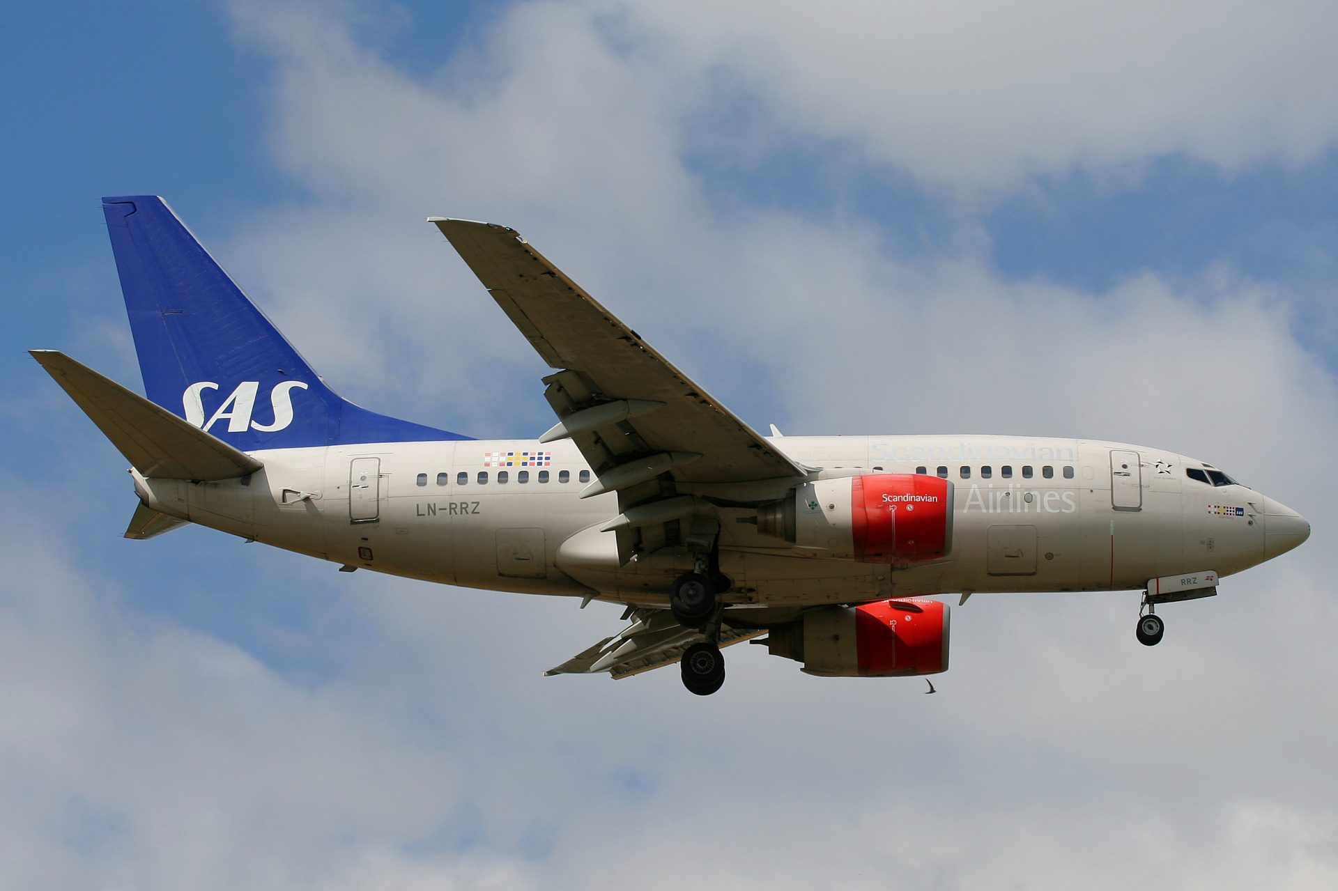 LN-RRZ, SAS Scandinavian Airlines (Samoloty » Spotting na EPWA » Boeing 737-600)