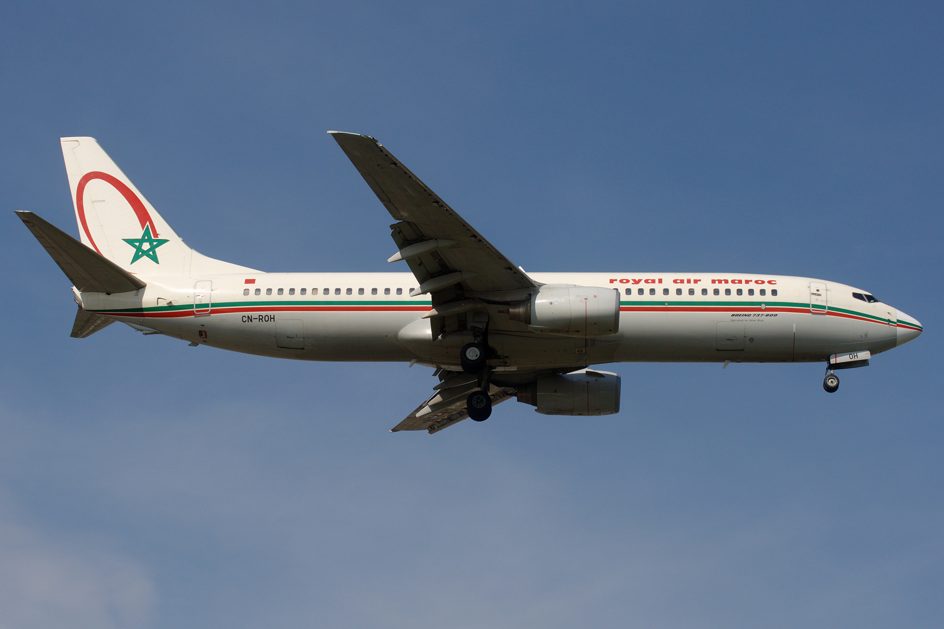CN-ROH, Royal Air Maroc (Samoloty » Spotting na EPWA » Boeing 737-800)