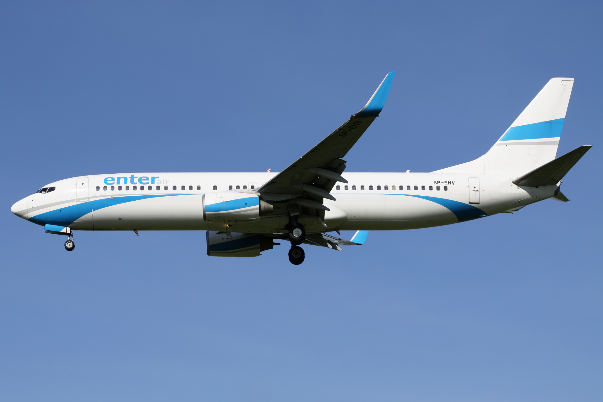 SP-ENV (Samoloty » Spotting na EPWA » Boeing 737-800 » Enter Air)