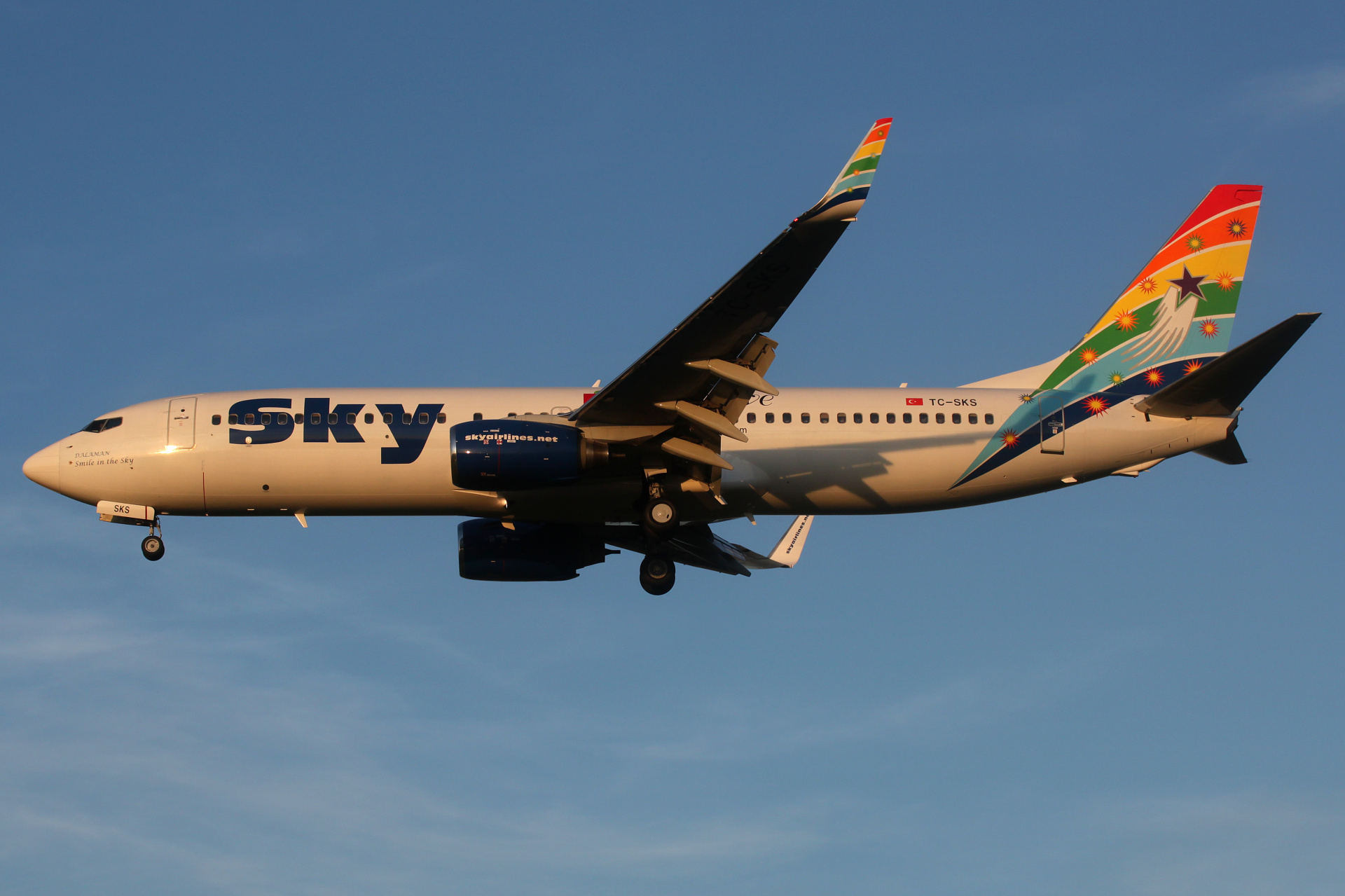 TC-SKS, Sky Airlines (Samoloty » Spotting na EPWA » Boeing 737-800)