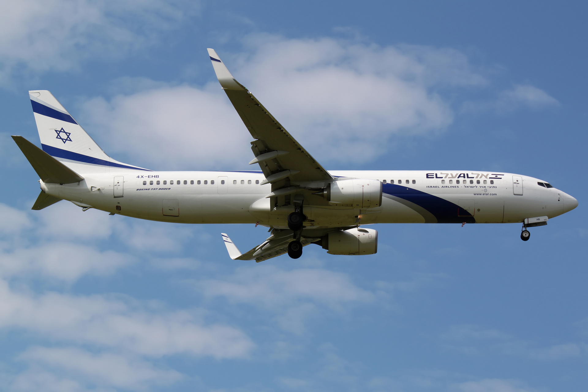 ER, 4X-EHB, El Al Israel Airlines (Aircraft » EPWA Spotting » Boeing 737-900)