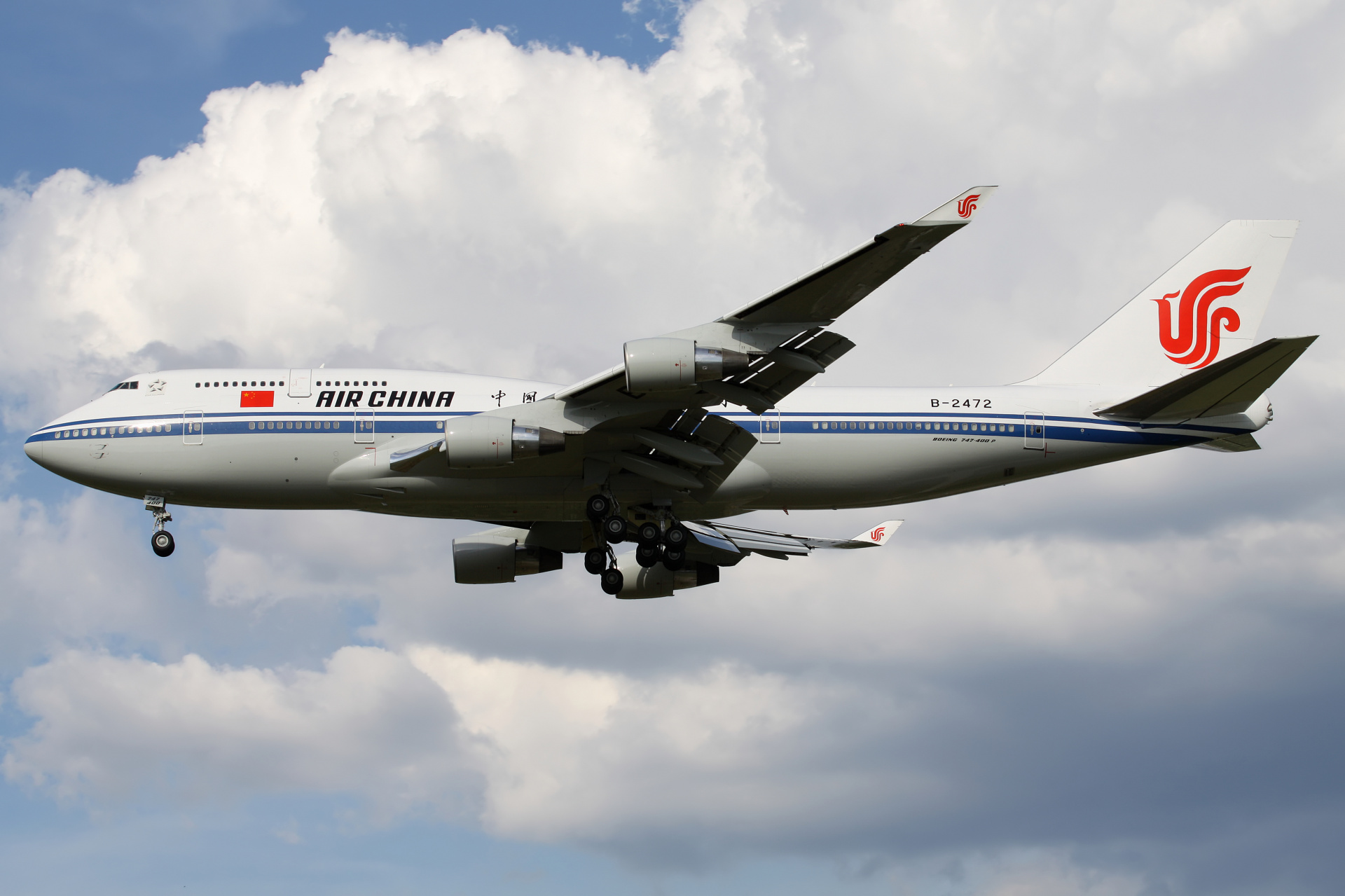 B-2472, Air China (Samoloty » Spotting na EPWA » Boeing 747-400)