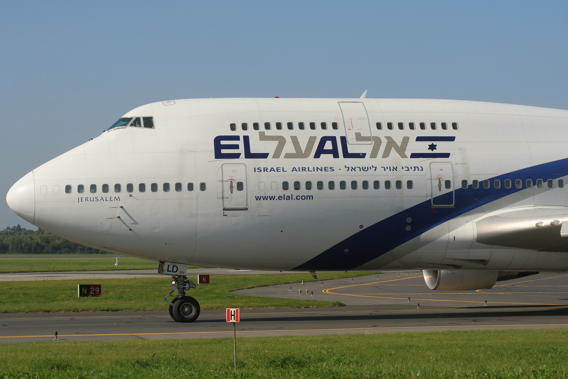 4X-ELD (Samoloty » Spotting na EPWA » Boeing 747-400 » El Al Israel Airlines)