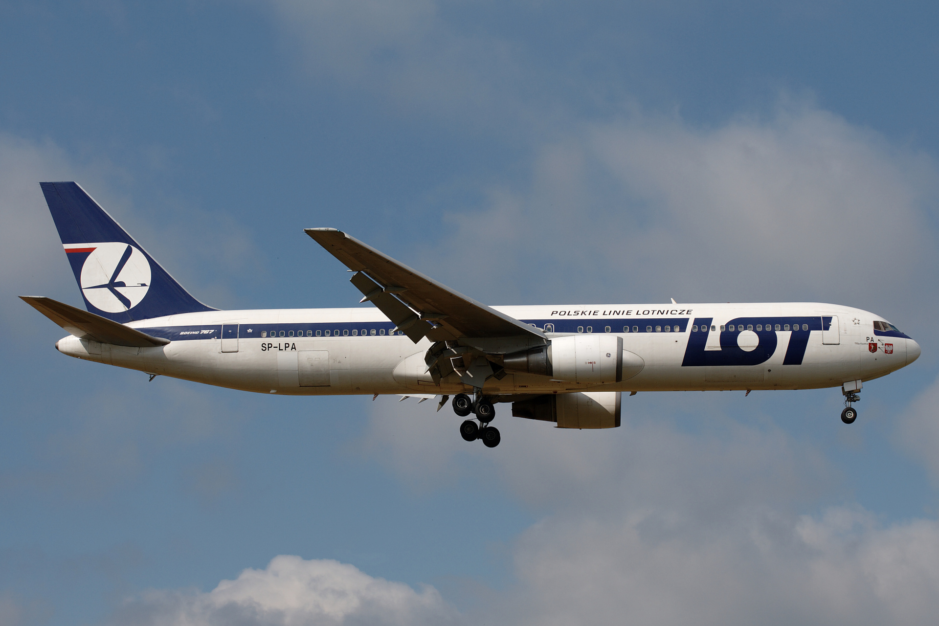 SP-LPA (Aircraft » EPWA Spotting » Boeing 767-300 » LOT Polish Airlines)