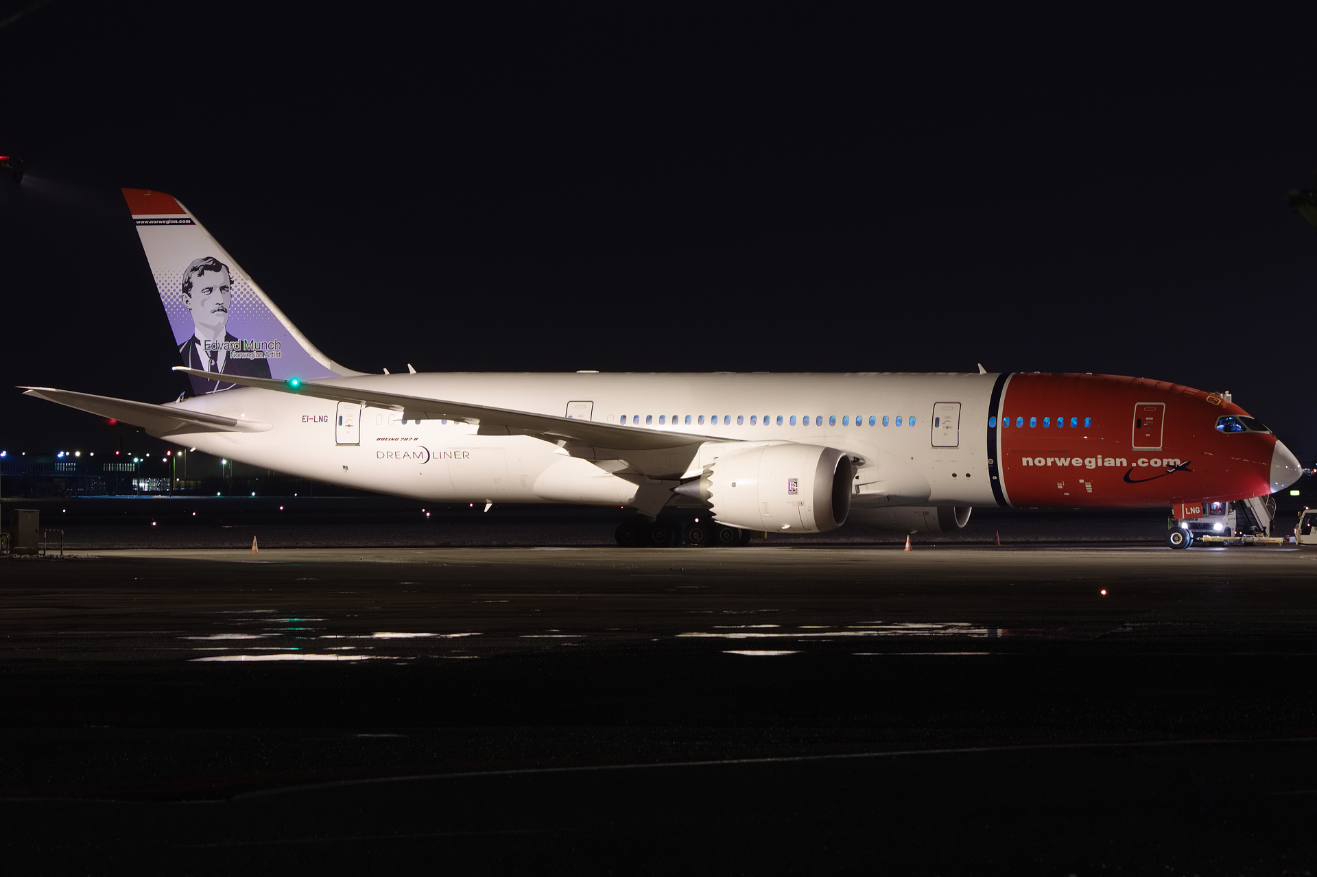 EI-LNG, Norwegian Long Haul (Aircraft » EPWA Spotting » Boeing 787-8 Dreamliner)