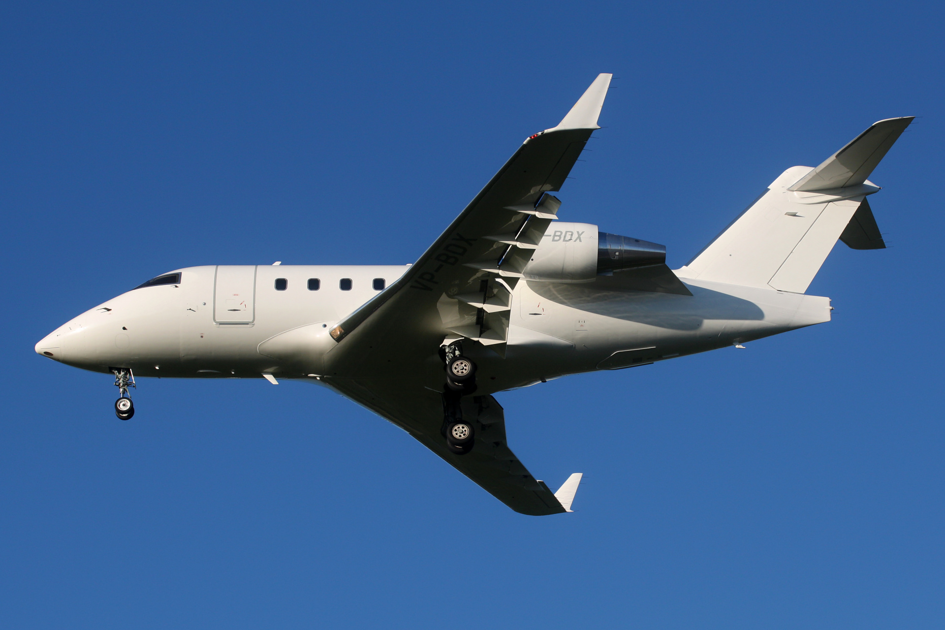 VP-BDX, private (Aircraft » EPWA Spotting » Bombardier CL-600 Challenger 60x » Challenger 604)