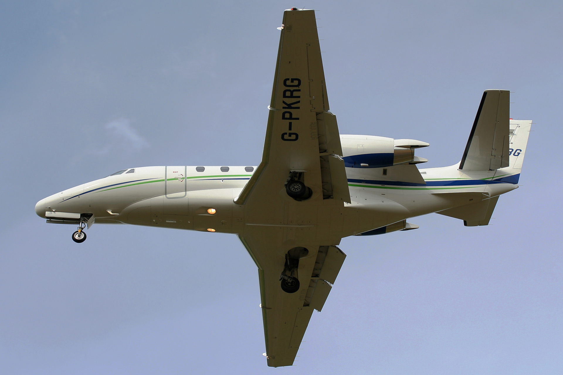 Citation XLS, G-PKRG, Parkridge Aviation (Samoloty » Spotting na EPWA » Cessna 560XL)