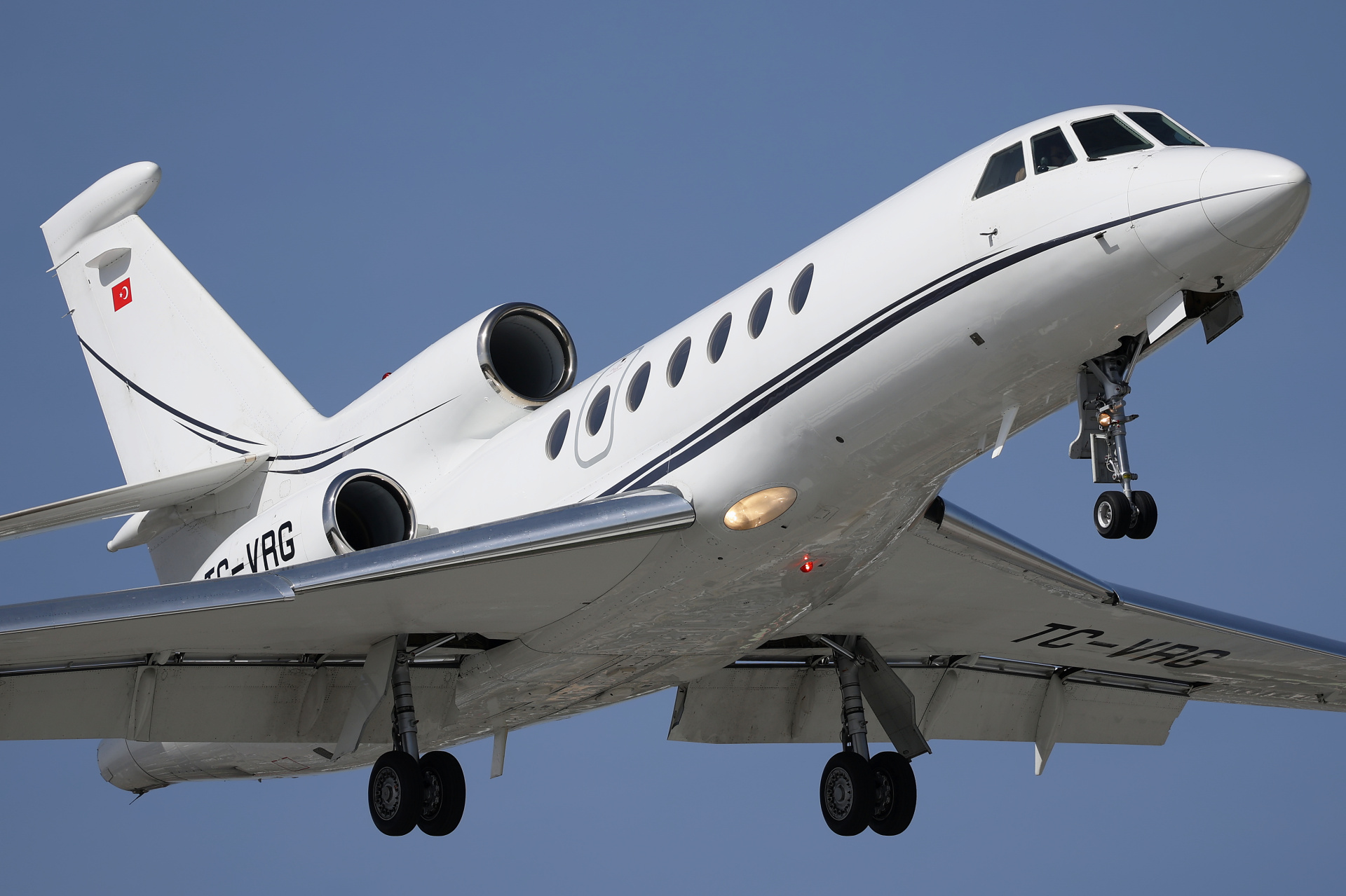 50EX, TC-VRG, Genel Havacilik (Aircraft » EPWA Spotting » Dassault Falcon 50)