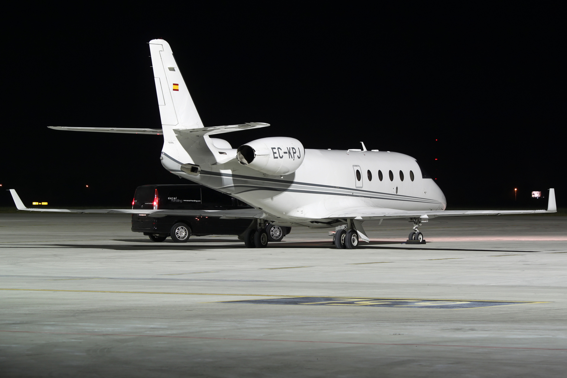 EC-KPJ, TAG Aviation (Samoloty » Spotting na EPWA » Gulfstream G150)