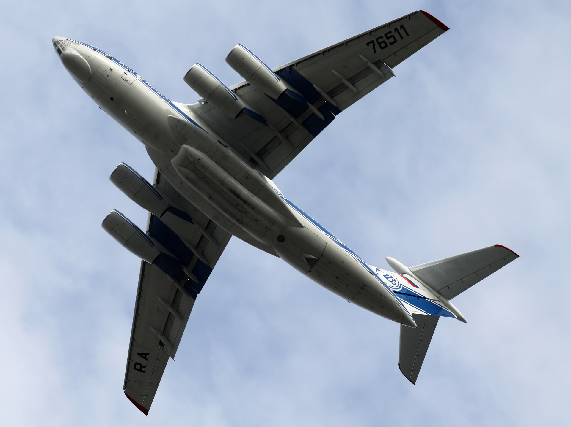 Il-76TD-90WD, RA-76511, Volga Dnepr (Samoloty » Spotting na EPWA » Iliuszyn Ił-76)