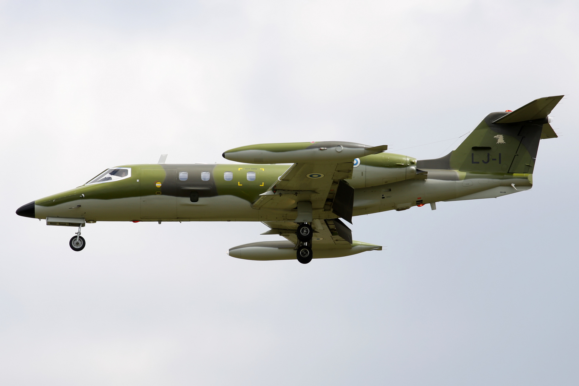 35A, LJ-1, Fińskie Siły Powietrzne (Samoloty » Spotting na EPWA » Learjet 35)