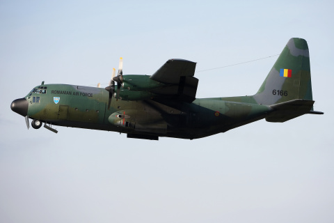 C-130B, 6166, Rumuńskie Siły Powietrzne