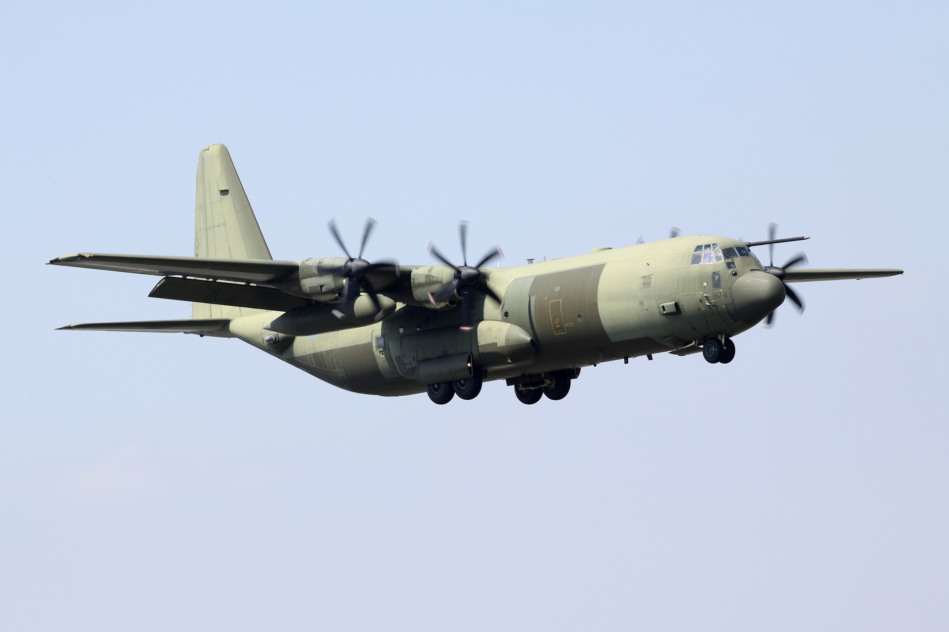 C-130J-30 Hercules C.4, ZH874, Royal Air Force (Aircraft » EPWA Spotting » Lockheed C-130 Hercules)