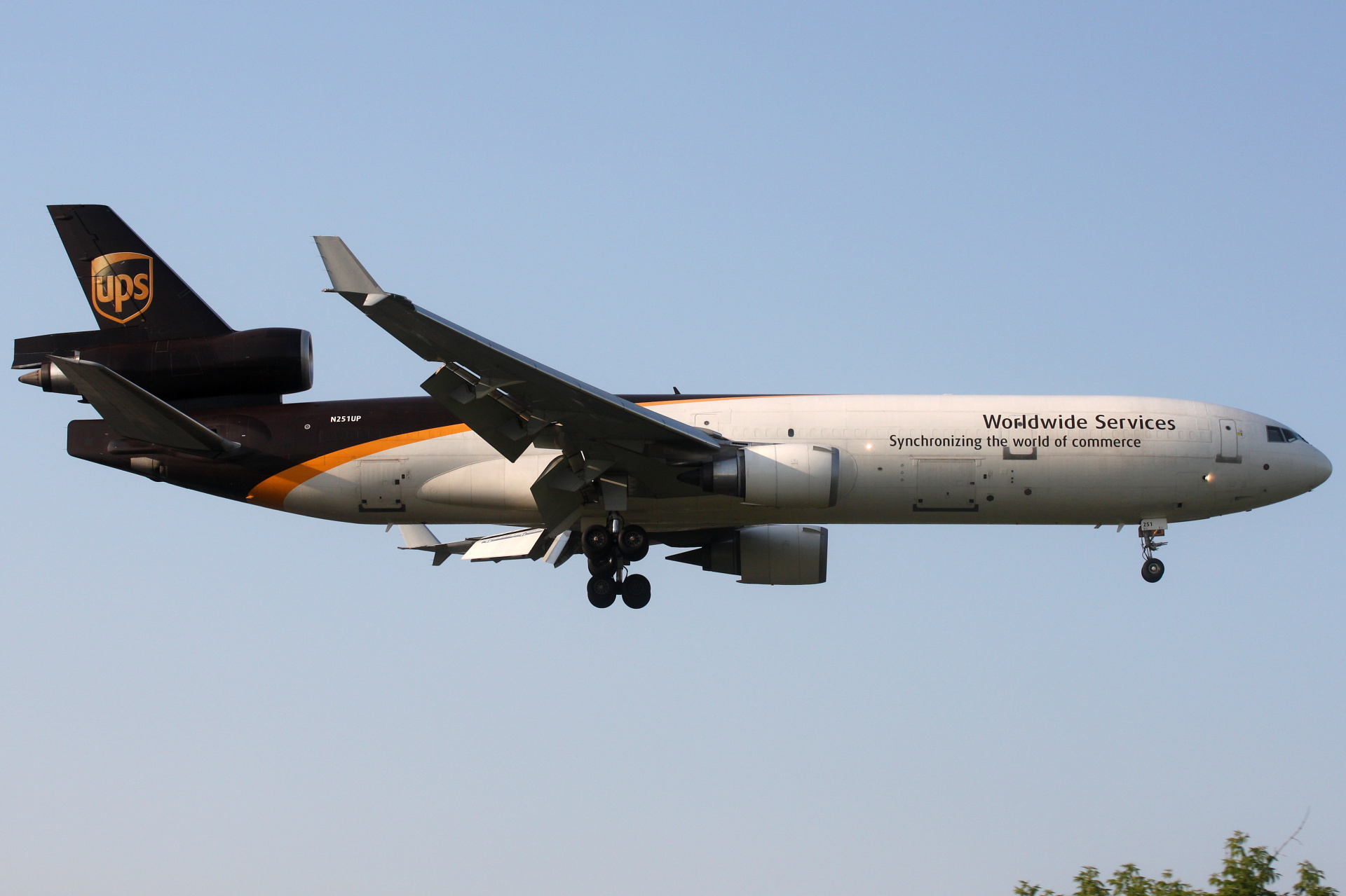 N251UP, United Parcel Service (UPS) Airlines (Aircraft » EPWA Spotting » McDonnell Douglas MD-11F)