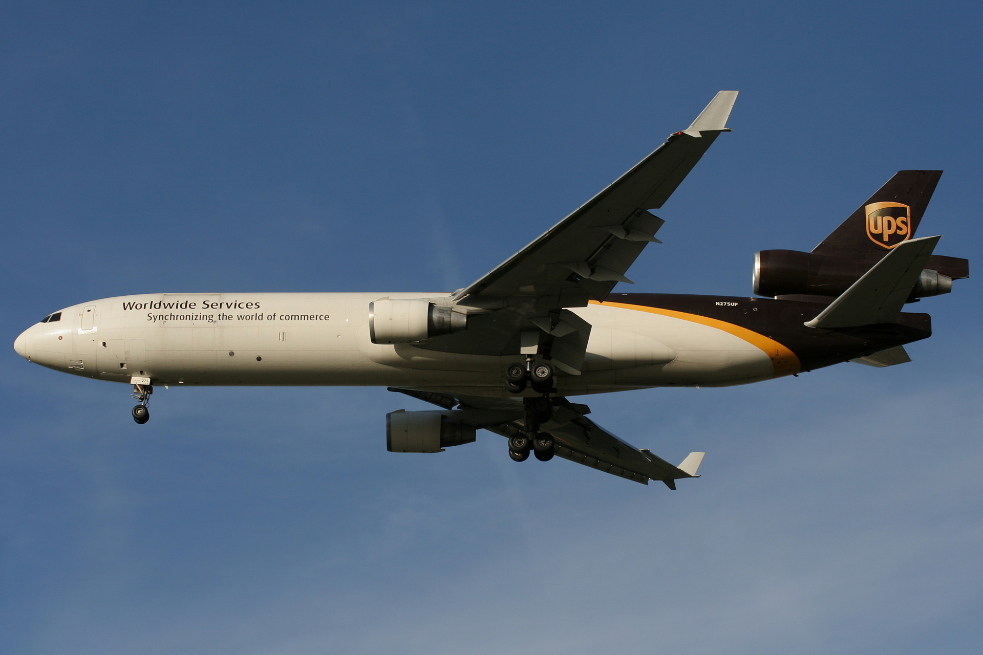 N275UP, United Parcel Service (UPS) Airlines (Samoloty » Spotting na EPWA » McDonnell Douglas MD-11F)