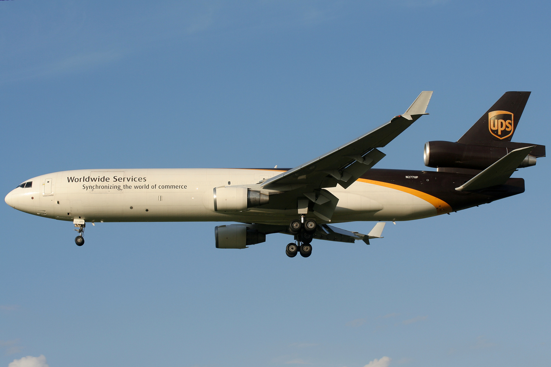 N277UP, United Parcel Service (UPS) Airlines (Samoloty » Spotting na EPWA » McDonnell Douglas MD-11F)