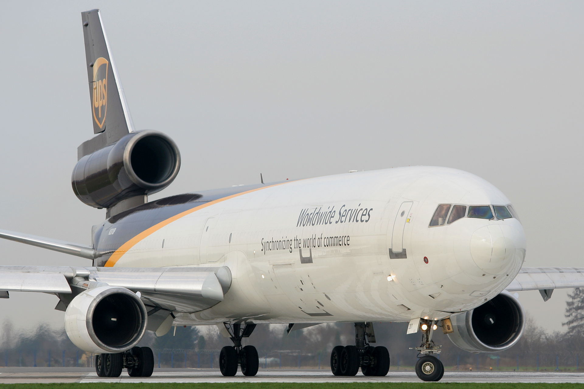 N281UP, United Parcel Service (UPS) Airlines (Aircraft » EPWA Spotting » McDonnell Douglas MD-11F)