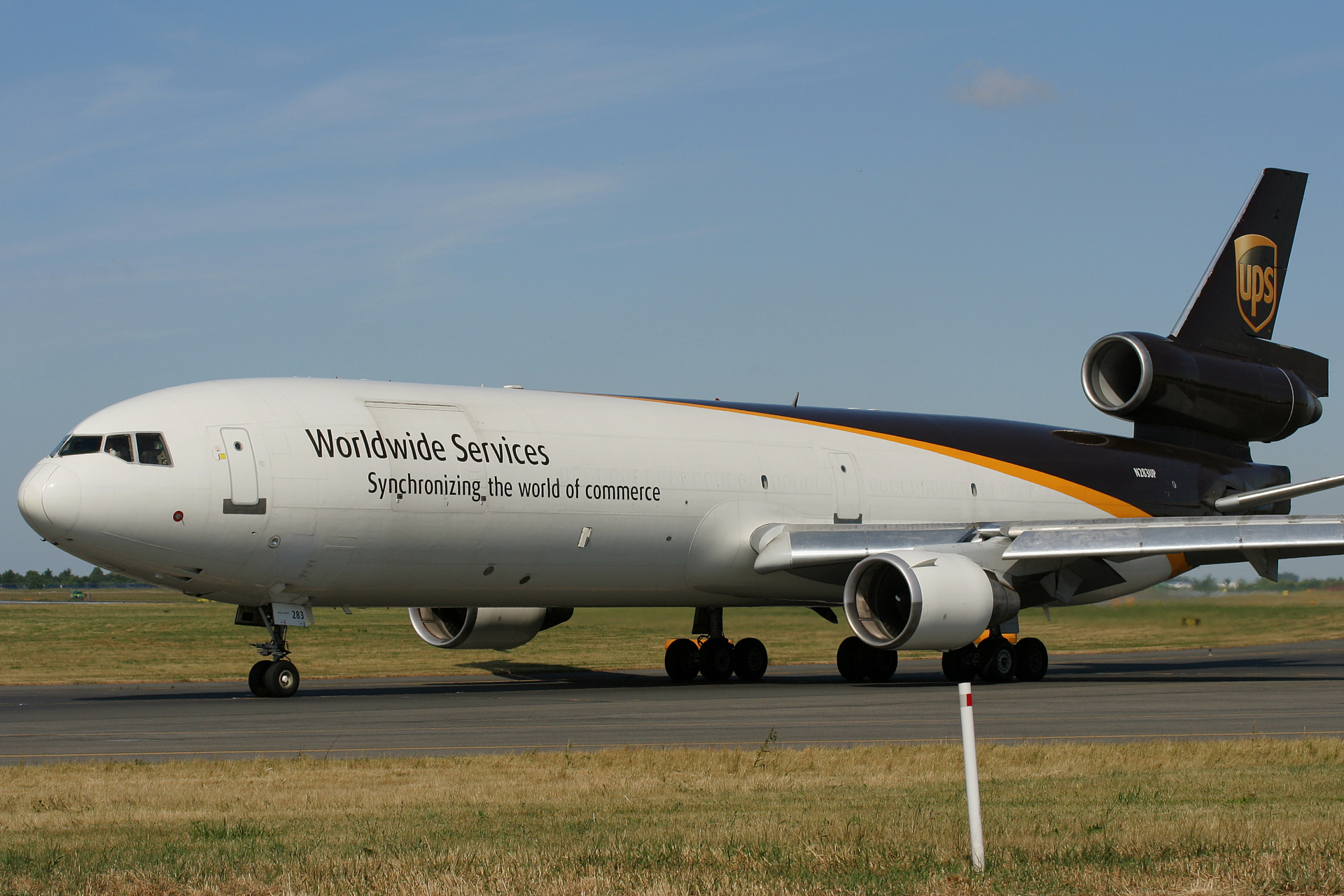 N283UP, United Parcel Service (UPS) Airlines (Aircraft » EPWA Spotting » McDonnell Douglas MD-11F)