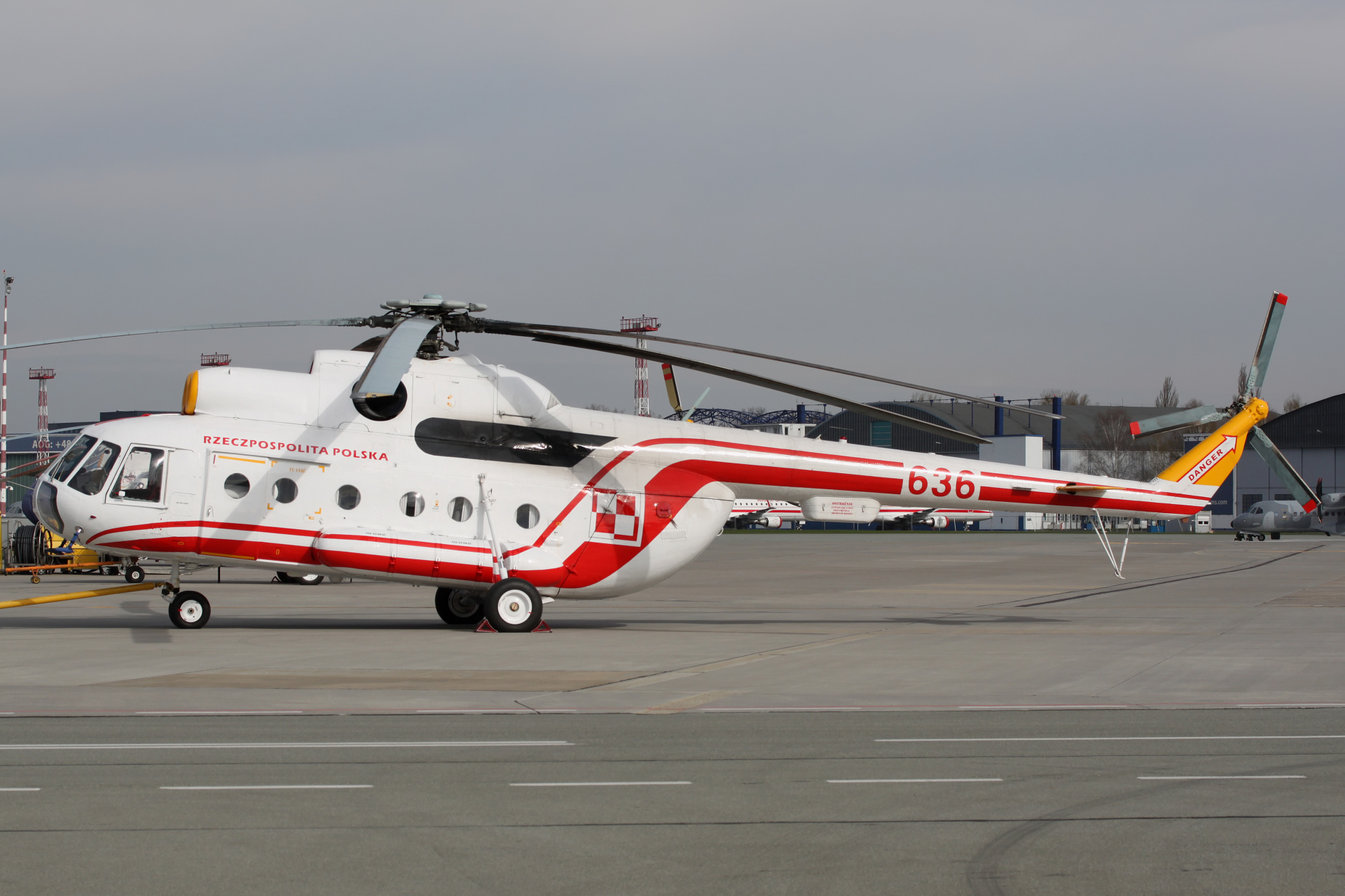 Mi-8T, 636, Polskie Siły Powietrzne (Samoloty » Spotting na EPWA » Mil Mi-8)