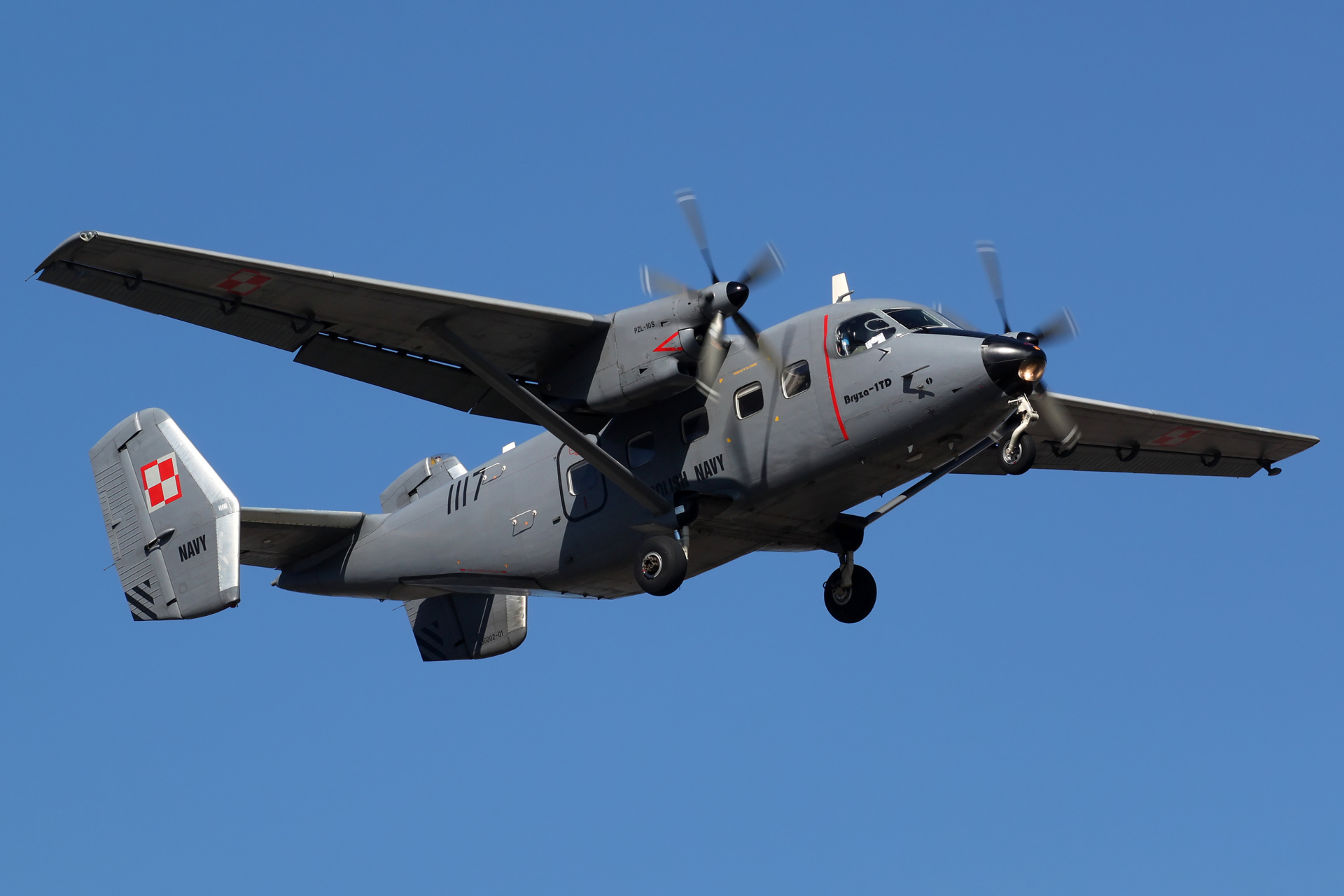 M28 Bryza-1TD, 1117, Polish Navy (Aircraft » EPWA Spotting » PZL Mielec M28)