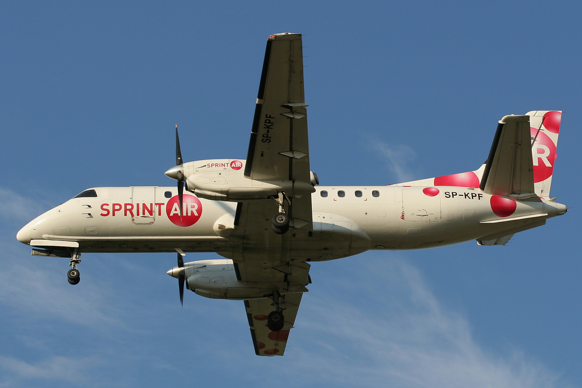 QC, SP-KPF (Aircraft » EPWA Spotting » Saab 340 » 340A » SprintAir)